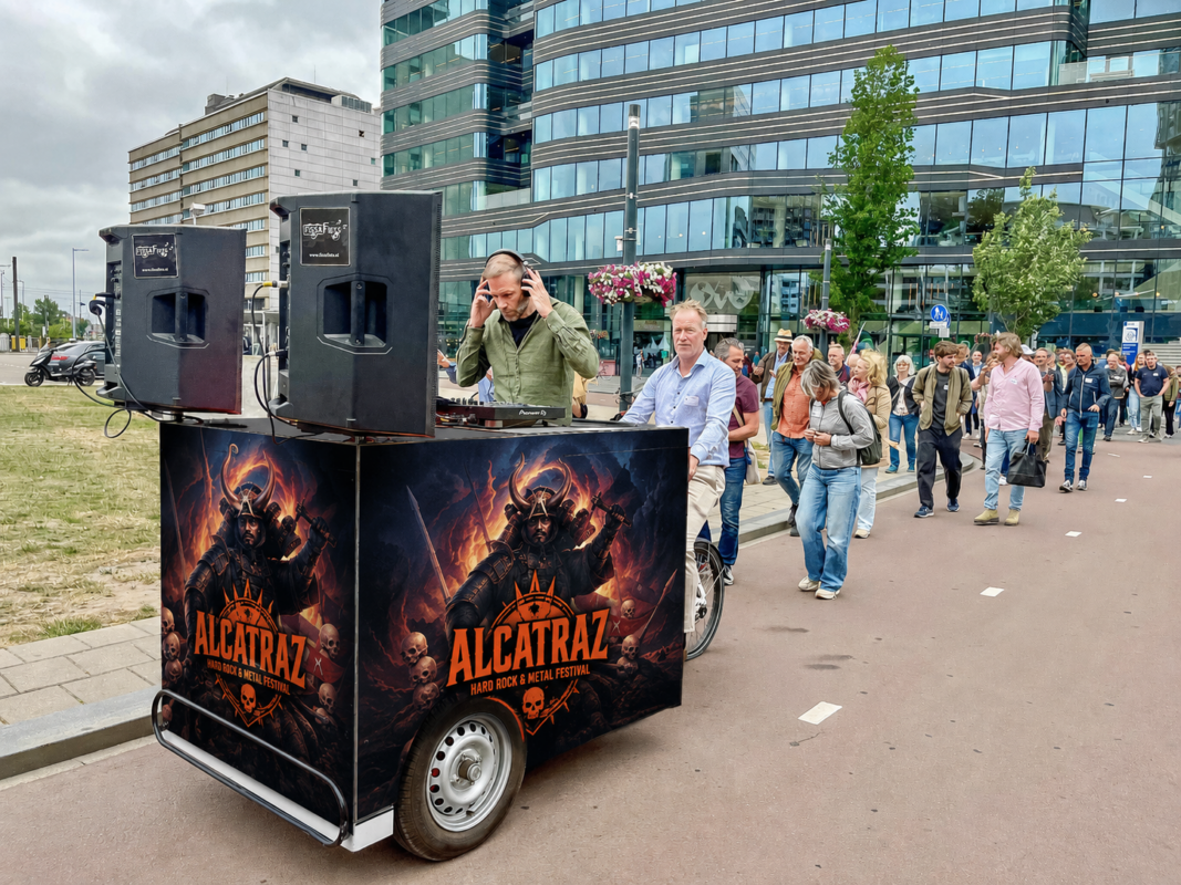 festival merkactivatie met dj